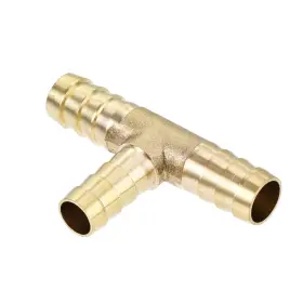 747709040745 UXCELL Reducing Barb Hose Fitting Tee Pipe