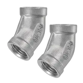 747709376981 UXCELL Pipe Fitting Elbow Female Thread Steel