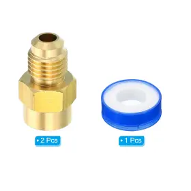 767153424632 UXCELL Flare Male Female Tube Fitting #3