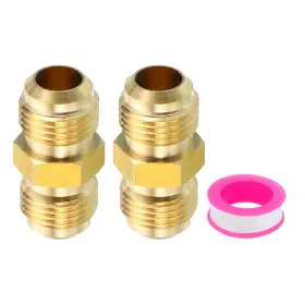 767153636981 UXCELL Male Flare Connector Adapter