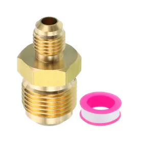 767153637070 UXCELL Male Flare Connector Adapter Reducing