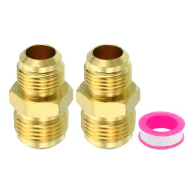 767153637148 UXCELL Male Flare Connector Adapter Reducing