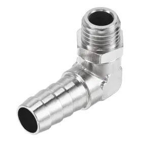 782685479752 UXCELL Copper Hose Barb Fitting Elbow Barbed