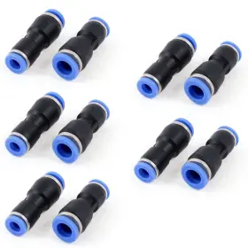 783243072255 UXCELL Straight Pipe Pneumatic Touch Fittings