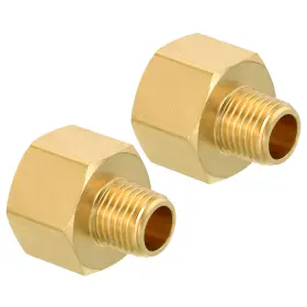 786527442812 UXCELL Npt Male Female Pipe Fitting Hex Reducer