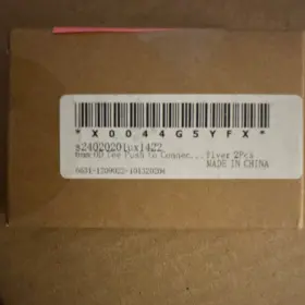 S2402020LUX1422 UXCELL Od Tee Push Connect Fitting