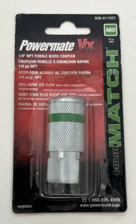 19326 VAPER Power Mate Npt Coupler Female
