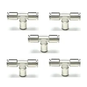 PTEE1-4 VETLEY Push Connect Tube Fitting Union Tee Copper Od
