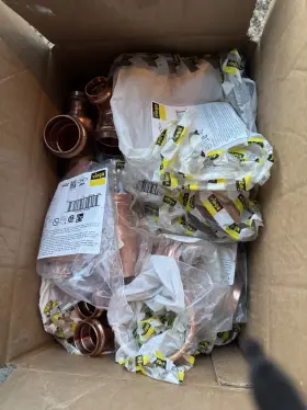 20843 VIEGA Propress Copper Fittings Tees Elbows Couplings