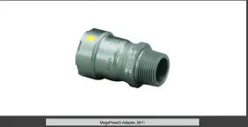 25111 VIEGA Meagapressg Press Mnpt Adapter