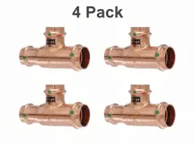 628063 VIEGA Propress Reducing Tee Copper Fitting