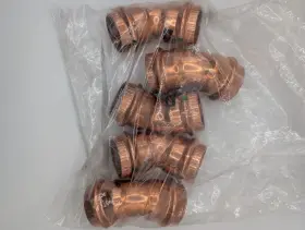 77028 VIEGA Pack Propress Copper Elbow