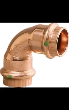 77037 VIEGA Propress Copper Elbow Press Connection