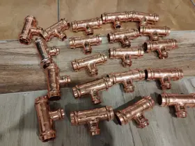 77402 VIEGA Pro Press Copper Tee Pack