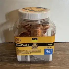 77450 VIEGA Propress Copper Cap Pack