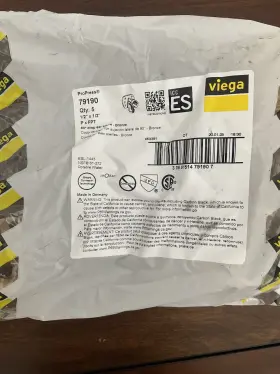 79190 VIEGA Propress Fpt Ear Elbow Pack