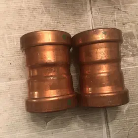 20728 VIEGA PROPRESS Coupling Copper Press Fitting #2