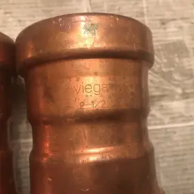 20728 VIEGA PROPRESS Coupling Copper Press Fitting #3