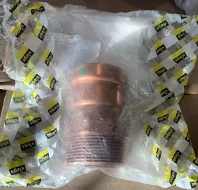 20823 VIEGA PROPRESS Mpt Male Copper Pipe Adapter Fitting