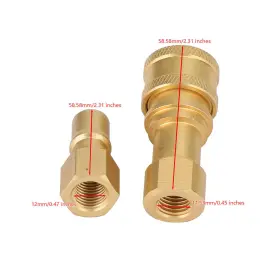 I020-A019 VIPJQ Npt Disconnect Hydraulic Couplings Couplers #2