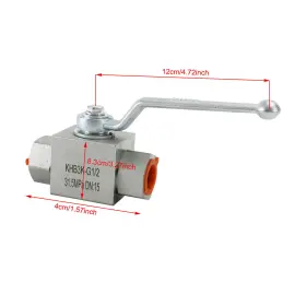 I020-A028 VIPJQ Hydraulic Ball Valve Npt Female High Pressure #3