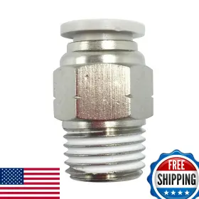 B07RHJLT8C VIS Push Connect Tube Fitting Male Straight Od Npt