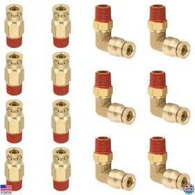 102-P8-M4 VISIT THE BOERAY STORE Air Brake Line Adapter Dot