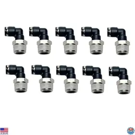 PL1-4 VISIT THE VETLEY STORE Pneumatic Elbow Connector Push