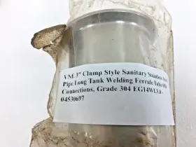EG14WL3.0 VNE Clamp Tank Welding Ferrule Tube