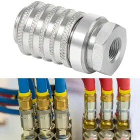 VSQP2142 VSSHOP Steel Port Diagnostic Coupler Female