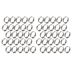 WA118305UR WALTYOTUR Pack Steel Clamp Cinch Ring Crimp Pinch #3