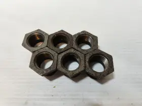 1XEBB WARD Malleable Iron Hex Bushing Fitting Mnpt Fnpt