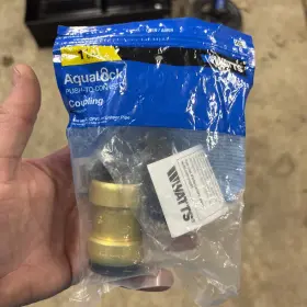 LF4715-18 WATTS Set Cts Aqualock Push Connect Coupling