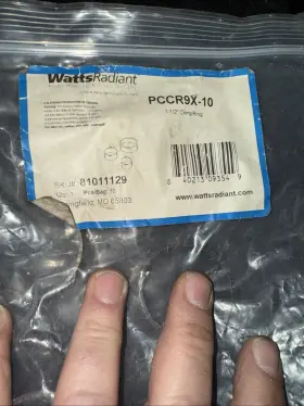 PCCR9X WATTS Radiant Crimp Rings Bag