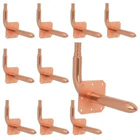 762849302881 WDAISY Copper Pex Stub Elbow Wall Flange Pe
