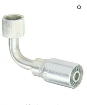 08U-J38 WEATHERHEAD Eaton Crimp Fitting Hydraulics #2