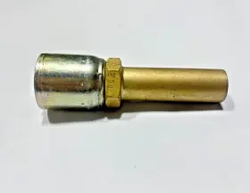 12E-T62 WEATHERHEAD Barb Everflex Fteft Straight Crimp #2