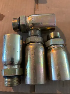 12U-P12 WEATHERHEAD Set Hose Male Straight Ring Fitting