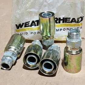 16U-112 WEATHERHEAD Male Hydraulic Fitting Npt Hose