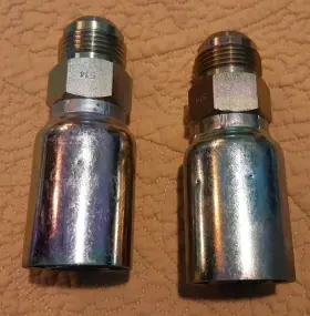 16U-514 WEATHERHEAD Eaton Crimp Fitting Jic Male Hose