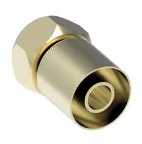 33806P-Y76 WEATHERHEAD Pack Air Brake Swivel Crimp End Hose #3