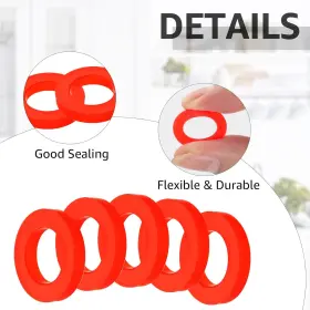313109239258 WELLBOM Beer Washer Silicone Coupling Gasket Keg #3