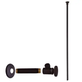 A103KFH-62 WESTBRASS Ips Od Flat Head Riser Supply Line Kit