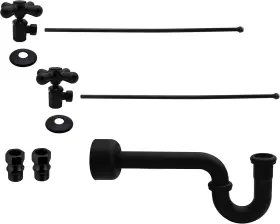 A1838L-62 WESTBRASS Freestanding Pedestal Sink Faucet Supply