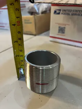 80027 WFS Steel Close Nipple
