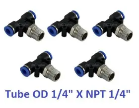 PBT-T1-4-N1-4 WIC VALVE Branch Connector Tube Od Npt Push