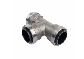 SS864R XFITTING Quickfitting Steel Push Connect Tee Fitting