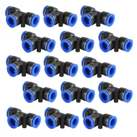 Yarrkc 700961424395 15 Pcs 5/16 Push Fittings Plastic To Connect Inch/ 8mm Inch Yarrkc 700961424395 15 Pcs 5/16 Push Fittings Plastic To Connect Inch/ 8mm Inch