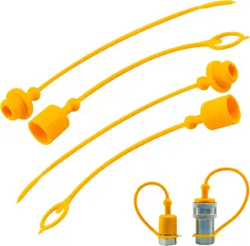 8210016 YEULYUURI Hydraulic Coupler Male Dust Cap Female