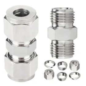 627145155941 YOEBOR Metalwork Steel Compression Tube Fitting #3